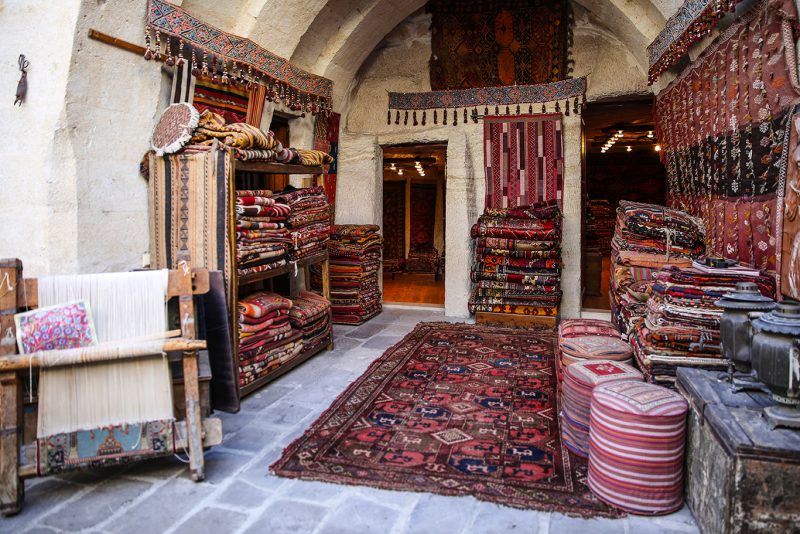 Buying carpets in Turkey