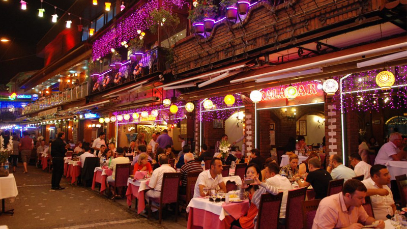 Restaurants in Alanya, Side, Belek, Antalya, Kemer