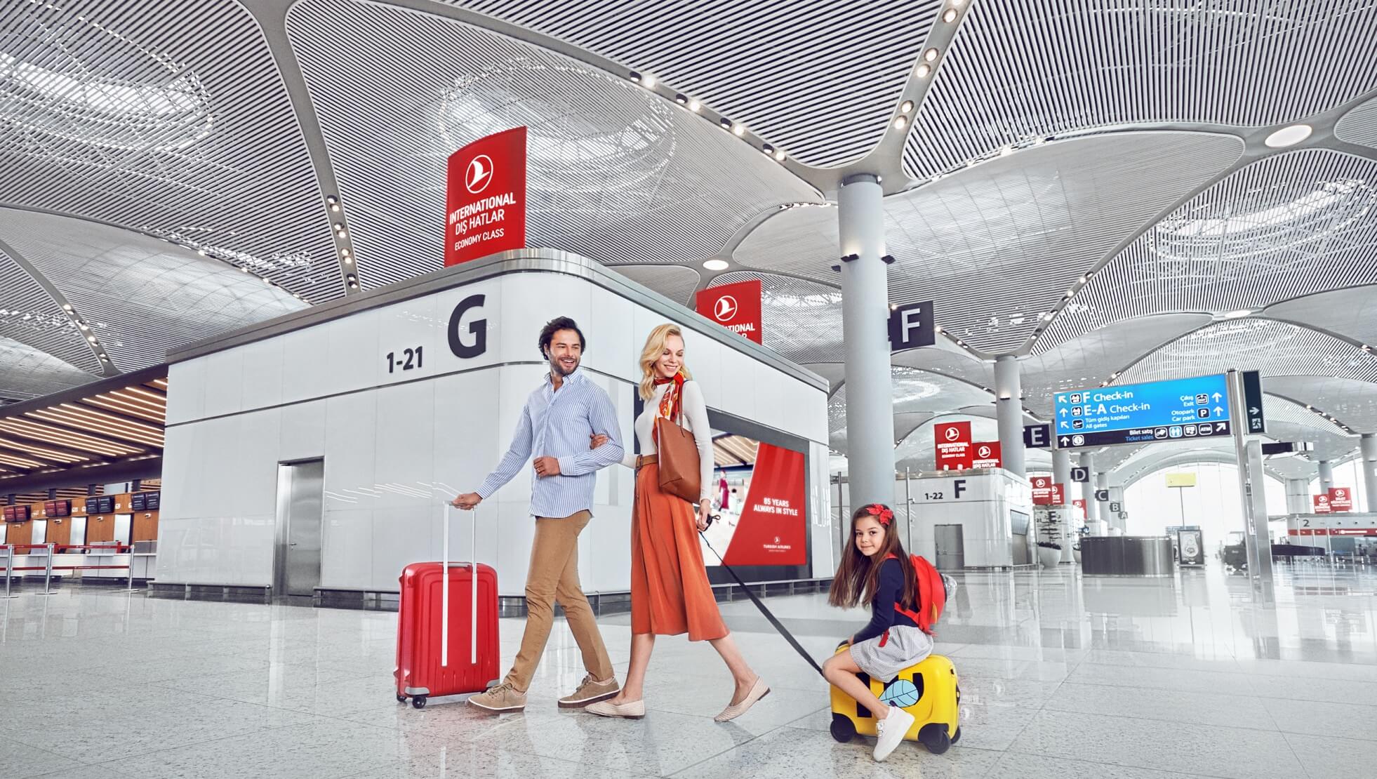 Gepäckbestimmungen und Freigepäck bei Turkish Airlines